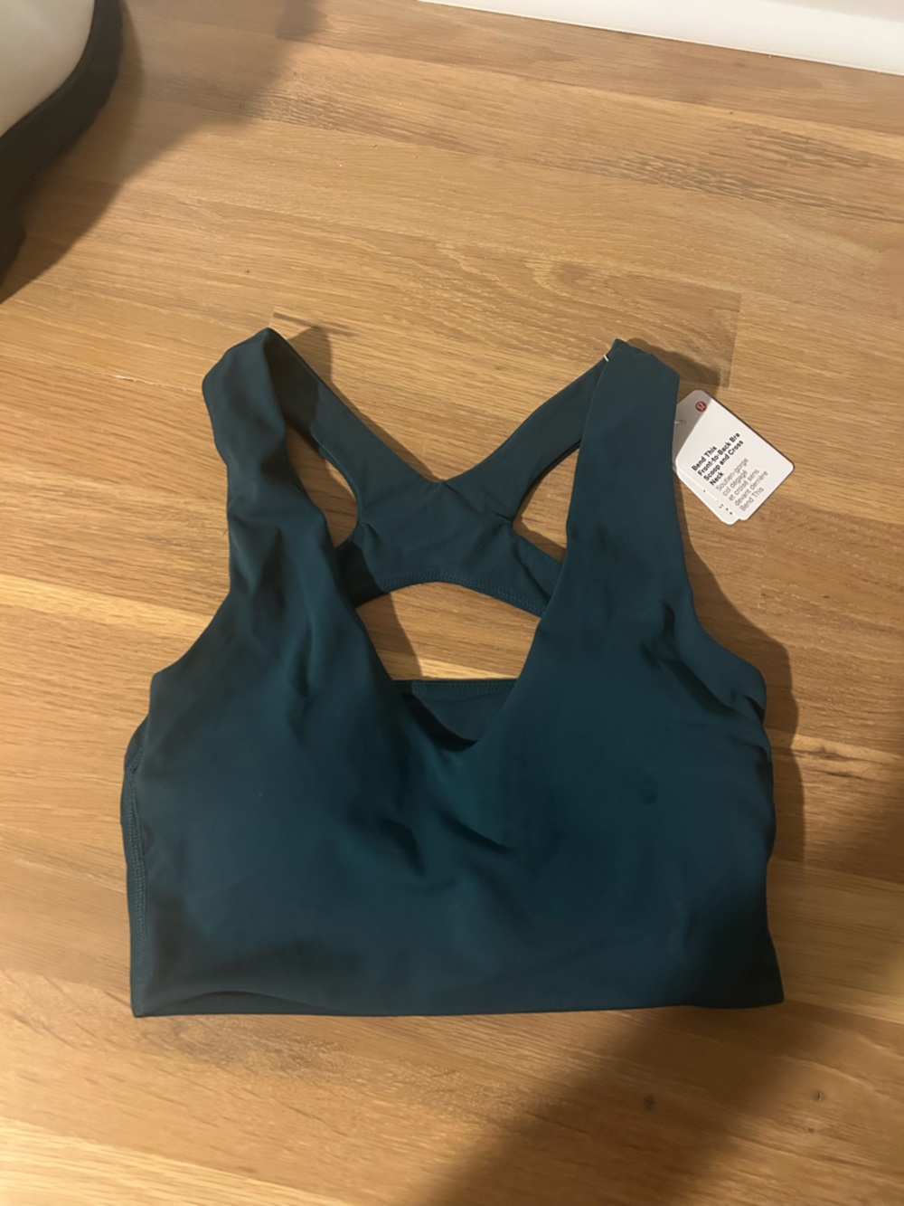 NWT Lululemon Bend This Scoop and Cross Bra